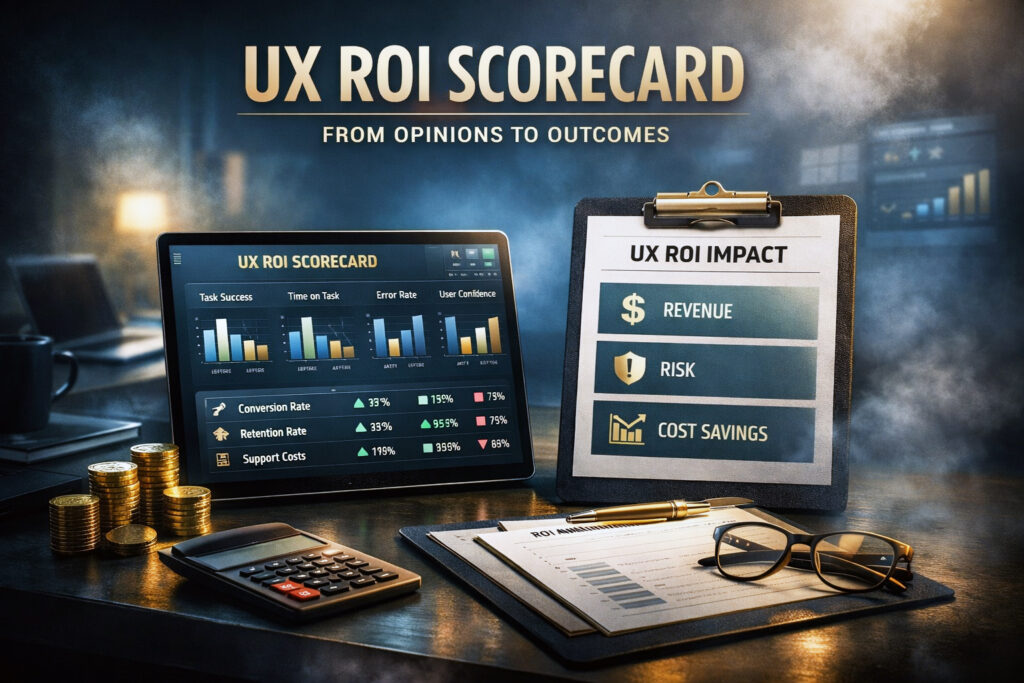 Measuring UX ROI: Scorecards Beat Opinions Every Time