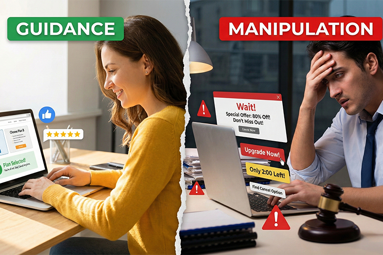 From Guidance to Manipulation: the New Reality of UX