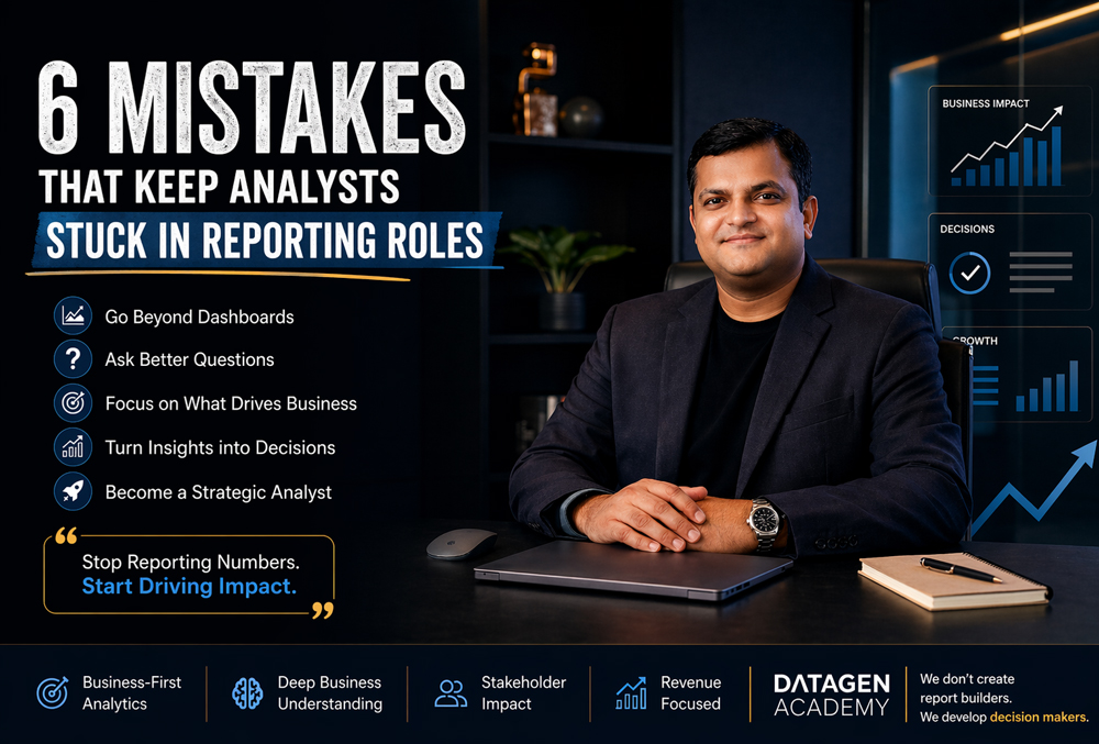 6 Mistakes That Keep Analysts Stuck in Reporting Roles