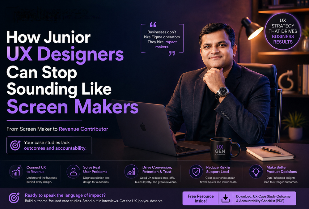 How Junior UX Designers Can Stop Sounding Like Screen Makers