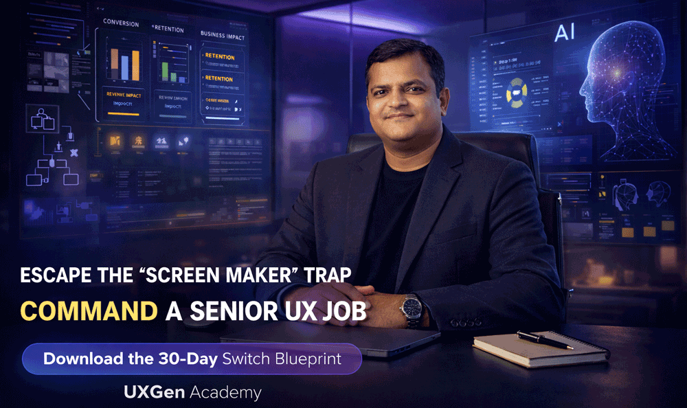 30-Day Senior UX Switch: Escape the Screen Maker Trap