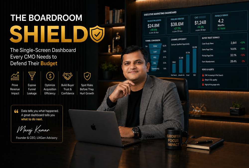 The Boardroom Shield: The Single-Screen Dashboard Every CMO Needs to Defend Their Budget
