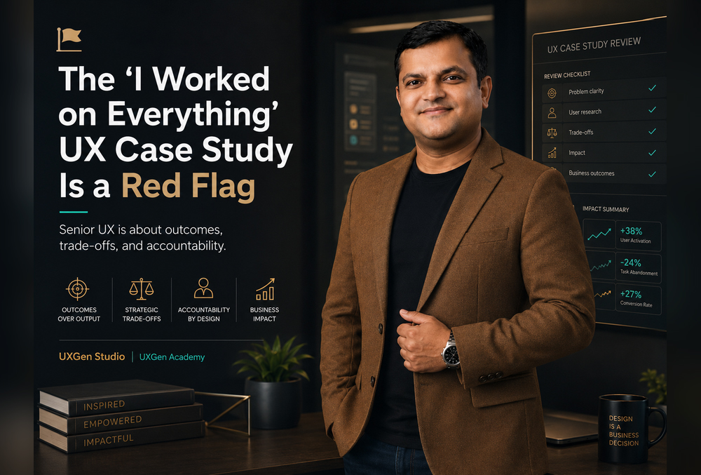 The “I Worked on Everything” UX Case Study Is a Red Flag for Corporate Hiring Teams