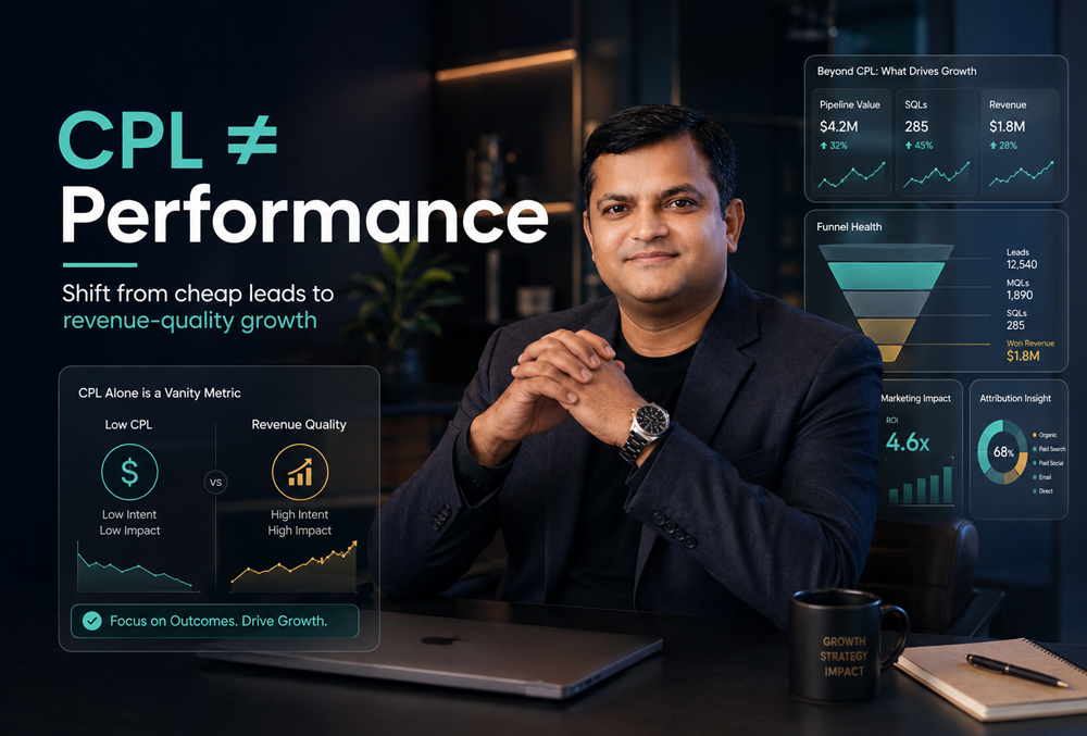 Stop Reporting CPL Like It Proves Marketing Performance