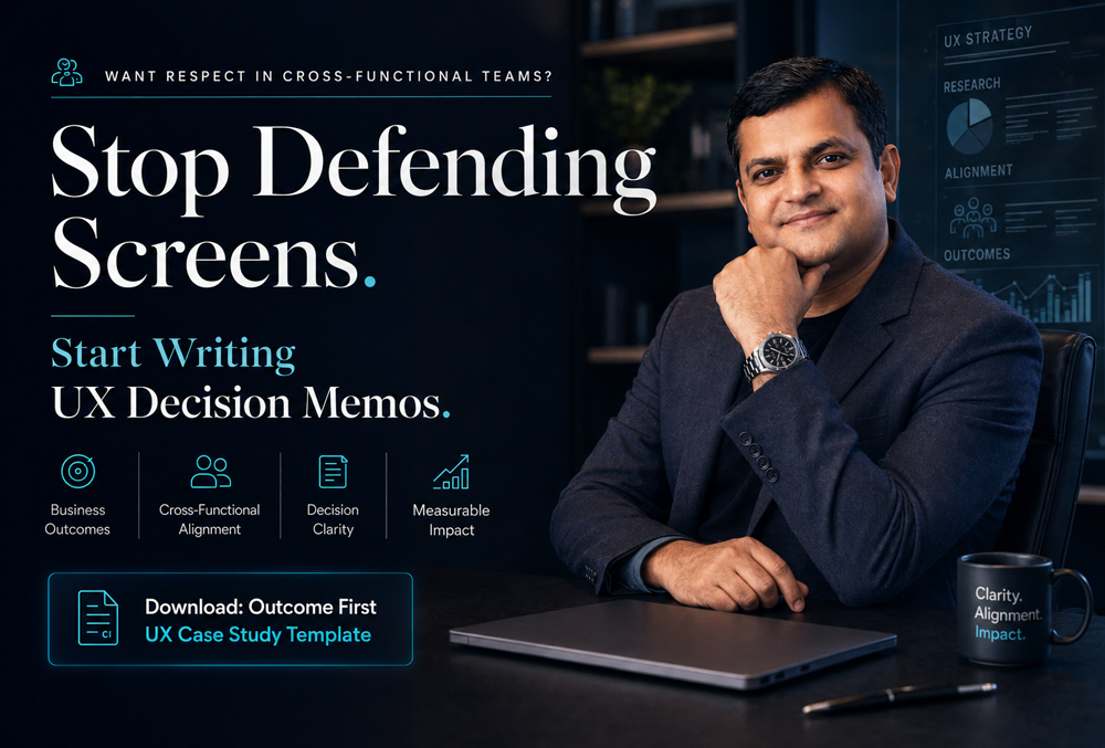 Want Respect in Cross-Functional Teams? Stop Defending Screens. Start Writing UX Decision Memos.